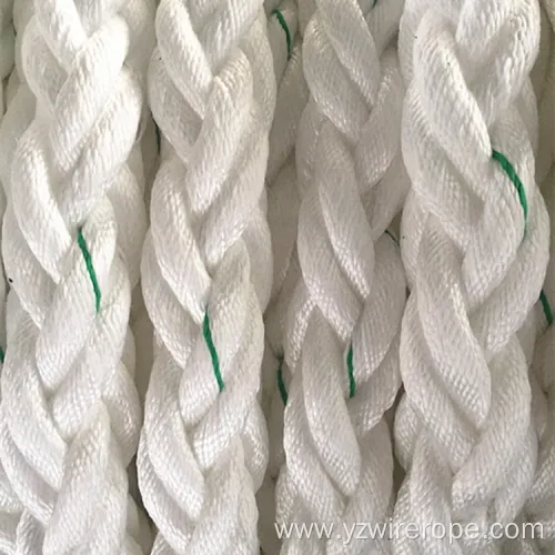 12 Strand Nylon Rope with White Color